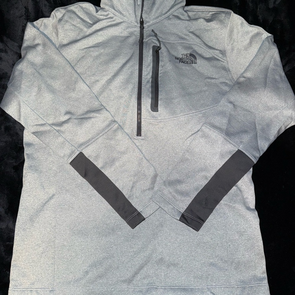 The North Face Light Gray Fleece Jacket